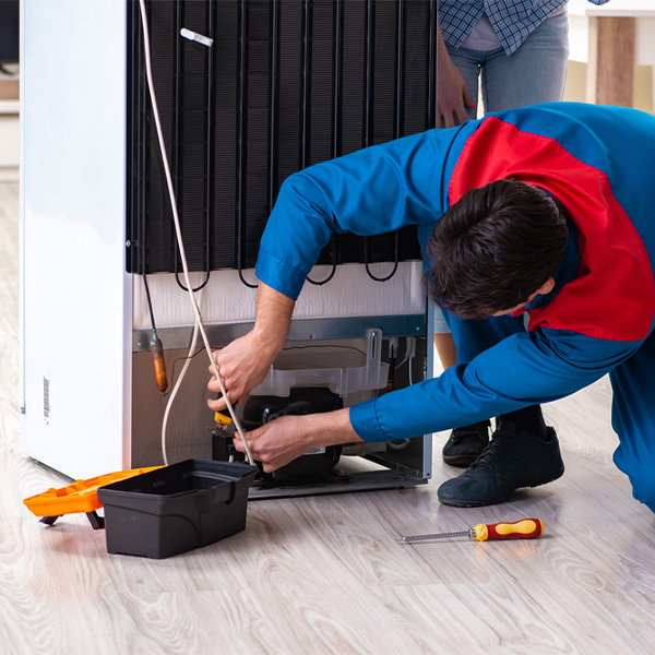 how much do you charge for refrigerator repair services in East Burke